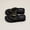 Black glass chain, variant on Wedge Flip Flops for Women, Beach Sea Shell Starfish Pearl Decor Platform Sandals, 3-5CM Mid Heel Mesh Strap Summer Casual Anti-Slip Wedge Thong Sandals