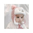 thumbnail image 4 of Winter Cartoon Baby Plus Velvet Warm Hat Thickened Windproof Earmuffs Lei Feng Fleece Hat 6-24M, 4 of 4