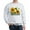 Ash Gray, variant on CafePress - Modern Vintage Sunflower Sweatshirt - Crew Neck Sweatshirt