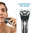 thumbnail image 5 of Electric Shaver for Men, SweetLF IPX7 Waterproof Wet and Dry Electric Razor with Pop-up Beard Trimmer, Black, 5 of 10