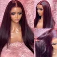 thumbnail image 4 of Peluca frontal de encaje negra para mujer, recta, 13 x 4, 13 x 6, peluca frontal de encaje transparente Hd, productos nuevos africanos, stock disponible, envío, 4 of 5