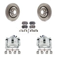 thumbnail image 1 of Transit Auto Rear Disc Brake Caliper Rotors and Ceramic Pads Kit for Car Volkswagen CC Passat KC8-100182T, 1 of 11