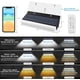 thumbnail image 2 of Luz de pared solar con control remoto de 300 lm, luz regulable con 2 IP66 regulables, 36 LED ultrabrillantes alimentados por energía solar para decoración de paredes, paisaje y efectos de luz de fies JAMW Sencillez, 2 of 5