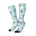 thumbnail image 2 of Fotbe Cute Panda Bear print Women's Men's Novelty Crew Socks Cotton Socks Knee High Socks for Walking,Running,Nurses,Pregnancy, 2 of 9