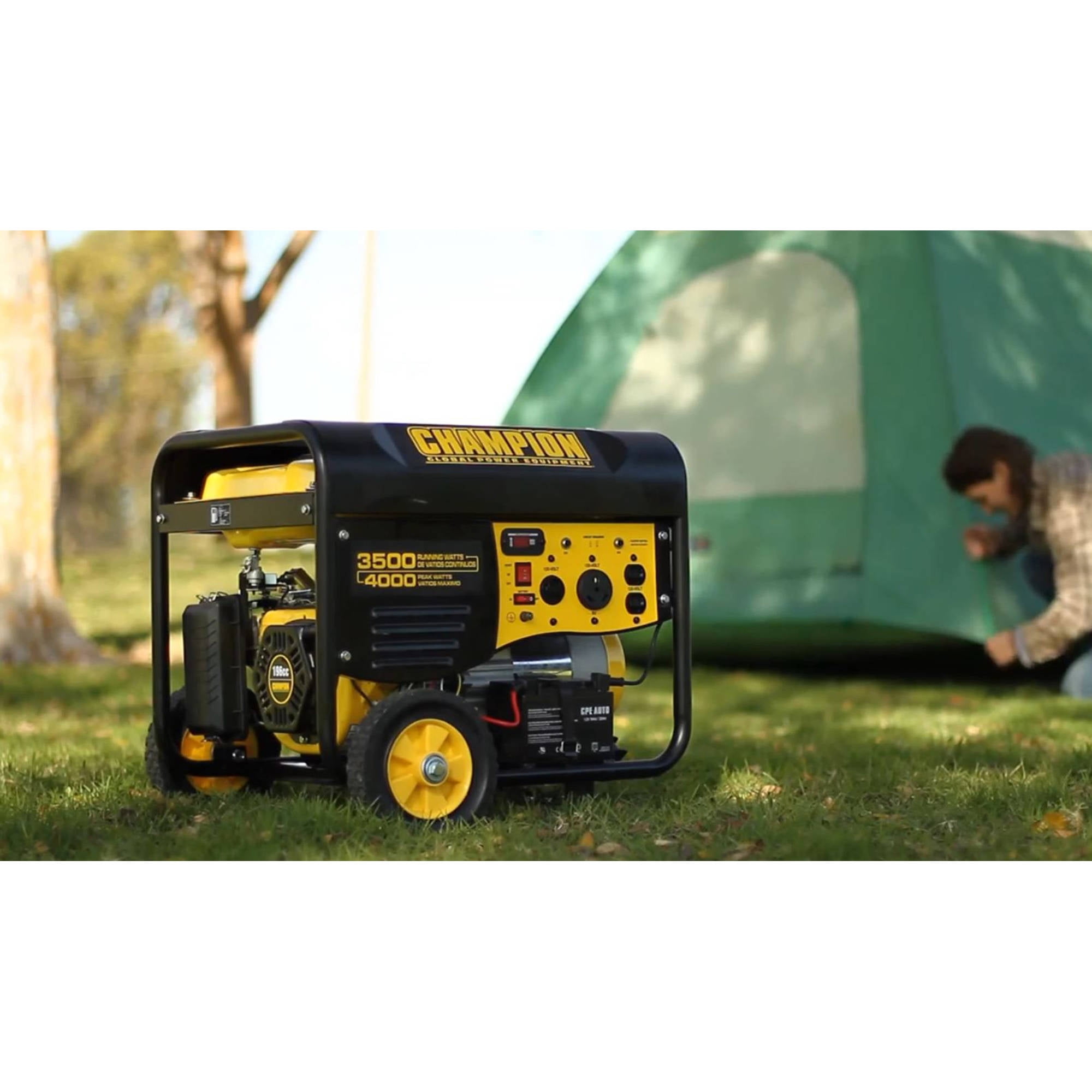 Portable Generator with Wireless Remote Start 3500W RV Ready Emergency