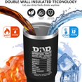 thumbnail image 4 of 1pc Dad 30oz Tumbler with Straw & Handle - Insulated Stainless Steel Cup | Holiday Gift for Man Women (Christmas, Valentine's, Birthday), 4 of 7