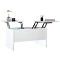 thumbnail image 2 of vidaXL Coffee Table High Gloss White 80x50x42.5 cm Engineered Wood, 2 of 5