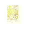thumbnail image 2 of Topographical Map - Dwinnel Reservoir California Quad - USGS 1957 - Vintage Wall Art, 2 of 4