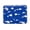 A004- Royal Blue, variant on Mint Green Cartoon Animal Pet Bed Mat Non Slip Waterproof Cooling Pad for Dogs Cats Small Pets Indoor Outdoor Use 18 X 12 Inch