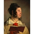 thumbnail image 3 of Friedrich von Amerling 15x18 Black Modern Framed Museum Art Print Titled - Josefine Von Kaltenthaler (1840), 3 of 5