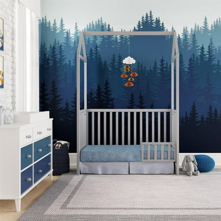 UPC: 0065857292008 | Little Seeds Universal Toddler Rail Nursery Furniture Dove Gray
