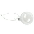 thumbnail image 3 of 2025 New! Clear DIY Baubles Shatterproof Seamless Plastic XMAS Ball Home Tree Decor Gift - 60mm QTY:8, 3 of 8
