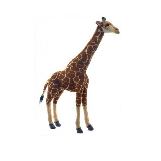 27 5 Handcrafted Brown And Ivory Realistic Free Standing Plush Baby Giraffe Stuffed Animal Walmart Com Walmart Com