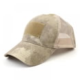 thumbnail image 1 of AMERTEER Camouflage Constructed Trucker Special Tactical Operator ForcesPatch Baseball Cap, 1 of 4