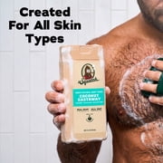Dr. Squatch Mens Natural Body Wash, Sulfate Free Moisturizing Body Wash for men, Coconut Castaway 14 fl Oz