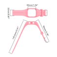thumbnail image 3 of Correas De Silicona Para Reloj, Correas De Repuesto Suaves Y Cómodas Con Hebilla De Acero, Correa De Reloj Compatible Con Polar A300 matsuzay EL016888-03, 3 of 5