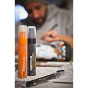 Montana Cans Acrylic Paint Marker, 15mm, Standard Nib, Shock Orange Light