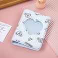 thumbnail image 1 of 3 Inch Mini Picture Case Heart Shape Photo Card Holder Hollow Photo Storage Card Holder Photo Album Card Binder D, 1 of 8