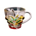 thumbnail image 2 of WMQPNNS Hand Painted Glass Cup Unique Design for Home and Durable Reusable Drinking Tumbler with Patterns, 2 of 6