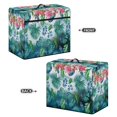 thumbnail image 3 of HELLHERO Leaf and Floral Pattern Sewing Machine Cloth Cover and Carrying Handle Universal, 3 of 8