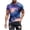 Purple#01, variant on LODIENY Mens 3D Galaxy Space Novelty T-Shirts Casual Tie Dye Gradient Color Print Summer Short Sleeve Crew Neck Tees Tops Lightweight Comfy Workout Athletic Tshirts Blue#02 XXXL