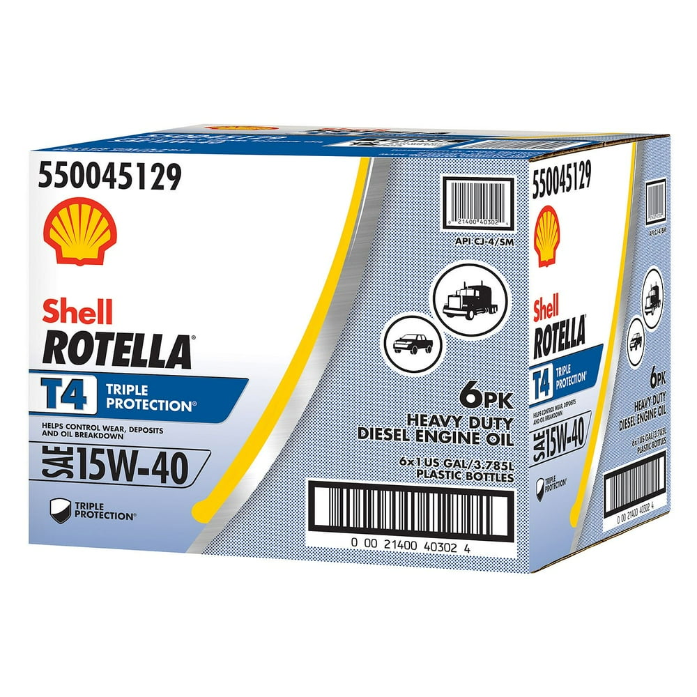 rotella-t4-triple-protection-15w40-heavy-duty-diesel-engine-oil-6-pack