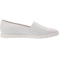 thumbnail image 2 of Franco Sarto Women's Bonza Slip On Loafer White 10M, 2 of 5