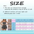 thumbnail image 7 of ZAZYULZ Womens Jumpsuit Women's Sexy Summer Neckline Print Mini Vest Dress Short Wide Leg Jumpsuits(Blue,Xl), 7 of 7