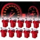thumbnail image 1 of Indicadores de advertencia de tablero LED SMD T5 B8.4D Rouge, bombilla para grupo de instrumentos con brillo extremo y fácil instalación para su automóvil, 1 of 5