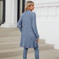 thumbnail image 5 of Women's Knitted Cardigan Long Sleeve Loose Sweater Casual Cardigan with Pockets Autumn, 5 of 5
