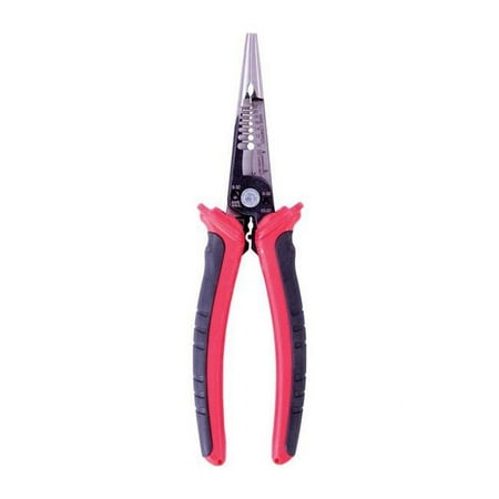 UPC: 0032076937232 | ArmorEDGE Long Nose Wire Strippers with Straight Handle