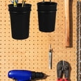 thumbnail image 1 of FESTFENDS 4Ud Contenedores Para Pegboard En Negro Resistentes De Plástico Y Acero, 1 of 7