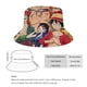 thumbnail image 2 of One Piece Sombrero bucket para adultos, gorra de protección solar, sombrero de pescador plegable para viajes al aire libre, pesca y actividades de verano, 2 of 6