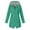 Mint Green, variant on NLLSHGJ Black Button Down Shirt Women Sleeveless Women Solid Rain Jacket Outdoor Plus Size Hooded Windproof Loose Coat Cropped Trench Coat for Women 2024 the Drop Denim Jacket for Women with Hood