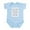 Sky Blue, variant on CafePress - Pop Pop Nap Blue Infant Bodysuit - Baby Light Bodysuit, Size Newborn - 24 Months