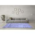 thumbnail image 3 of Ahgly Company Indoor Rectangle Oriental Blue Modern Area Rugs, 4' x 6', 3 of 4