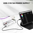 thumbnail image 2 of ESP32 WLED Digital LED Strip Controller with Microphone Black, 2 of 5