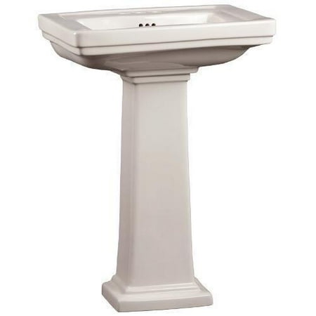 Mirabelle MIRKW354A Pedestal Sink Key West Fixture Vitreous China ...