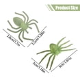 thumbnail image 3 of SeekLGT Halloween Luminous Spider, Glow in the Dark Fake Spider Decoration Plastic Spider Props for Halloween Party, Spooky Indoor Outdoor Decor for Webs Wall Porch Table Haunted House Setup 1 Pc, 3 of 6