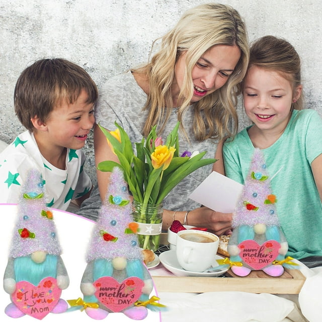 Summer Savings Qaailabf Mother's Day Decorations Bedroom Living Room Desktop Decoration Standing Post