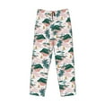 thumbnail image 4 of Goofa Hawaii Palms Printed Soft Pajama Pants for Men, Wide Leg Comfy Casual Lounge Yoga Pants-Medium, 4 of 9