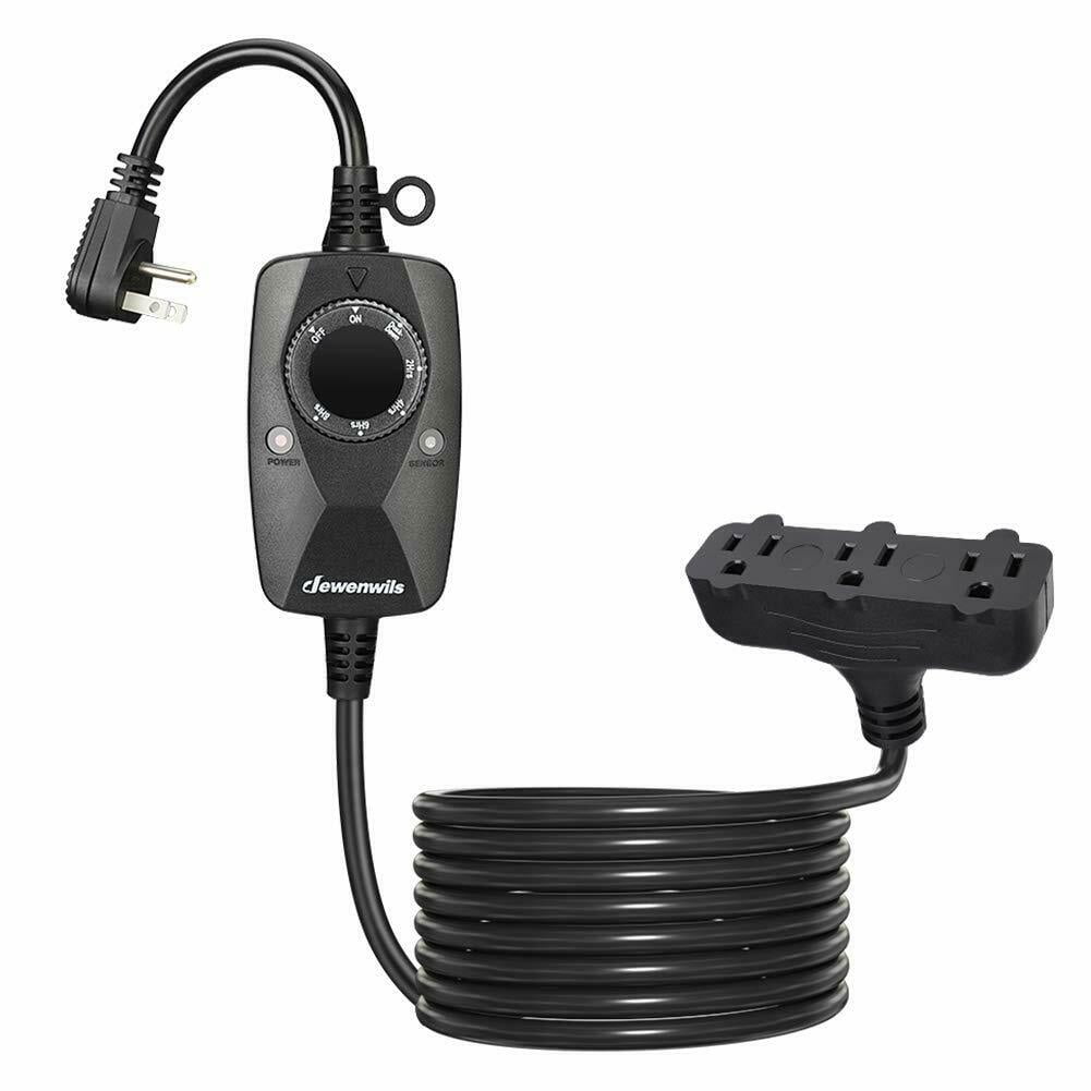 Dewenwils Outdoor Mechanical Timer with 3 Outlets photo 1