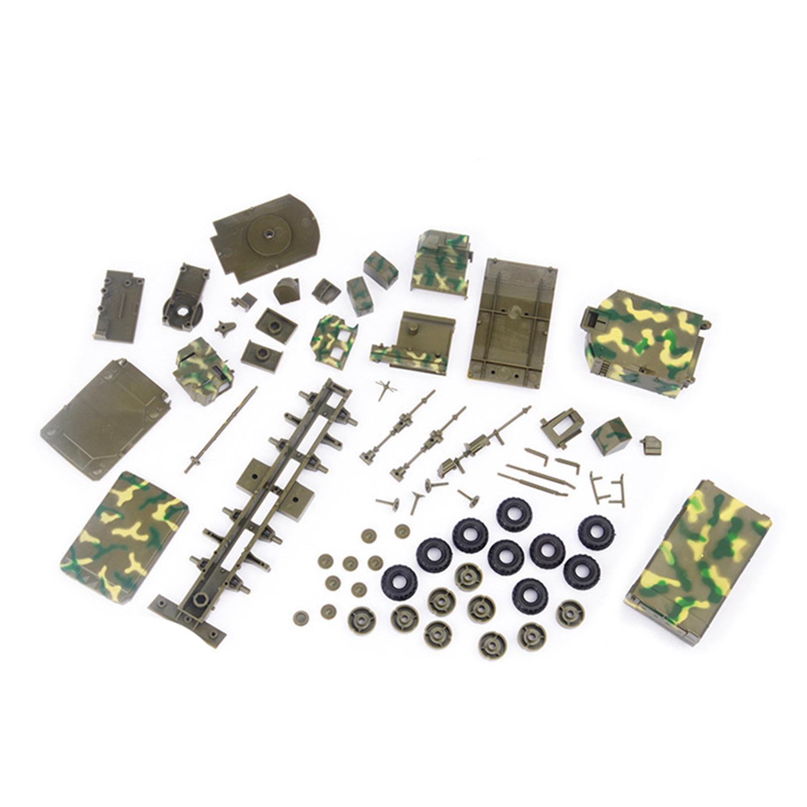 JWQFBC 1/72 Surface- Vehicle DIY Assembly Toys Building Kit Plastic Diecast Model Car Grey