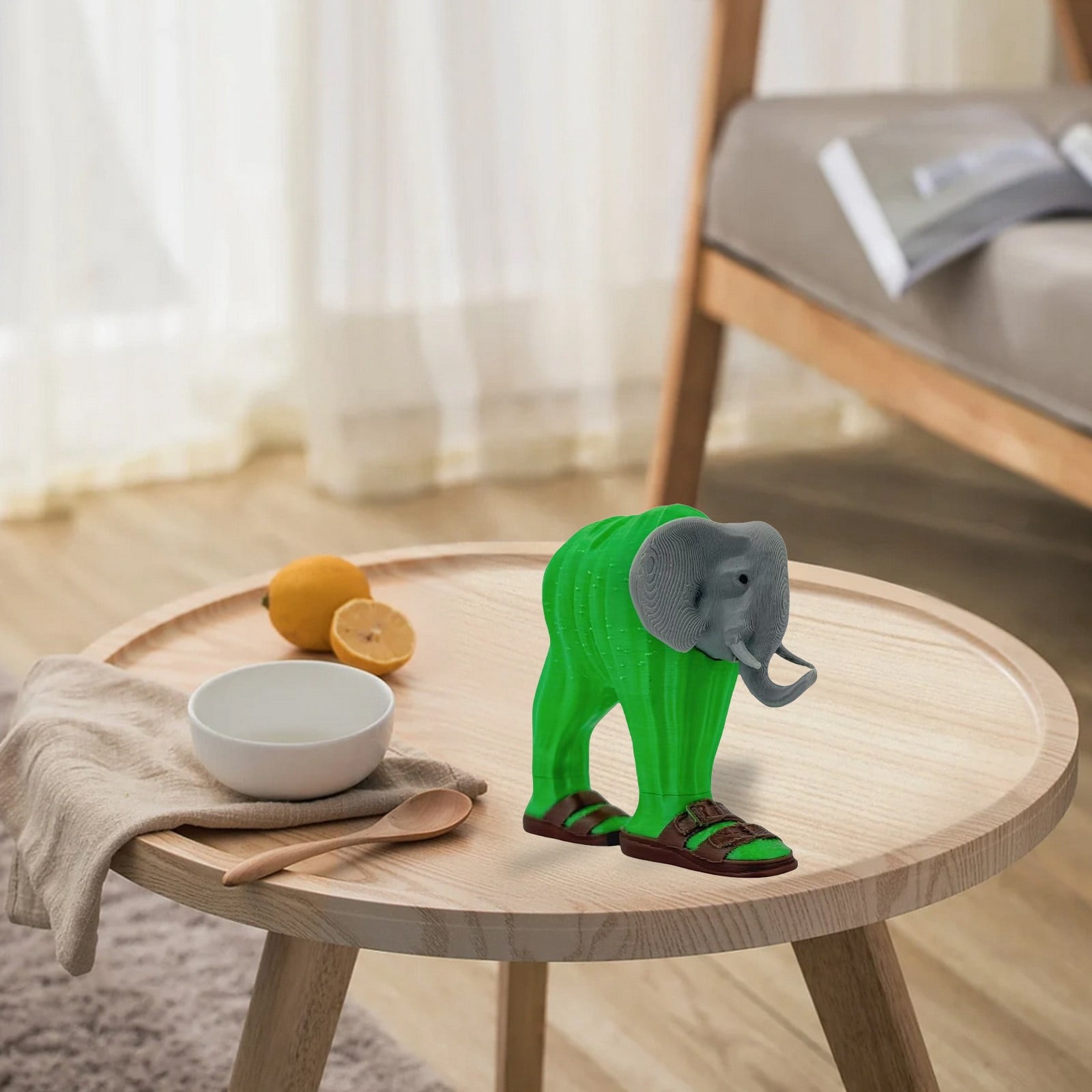 Tung Tung Tung Sahur Figure, Tung Tung Tung Sahur Toy, Tralalero Tralala, Shark Meme Figure, AI Brainrot Animals Collectible Figurines for Home Office Desk Decor