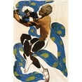 thumbnail image 2 of Léon Bakst 17x24 Gold Ornate Framed and Double Matted Museum Art Print Titled - Set of 2 Works Devoted to the Artist (1913), 2 of 4