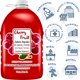 thumbnail image 2 of Jabón Líquido Antibacterial VivoNatural aroma Cherry Fruit. Refill 5 lts + 480 ml, 2 of 5