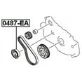 thumbnail image 2 of Febest BALANCE BELT TENSIONER # 0487-EA OEM MD352473, 2 of 2