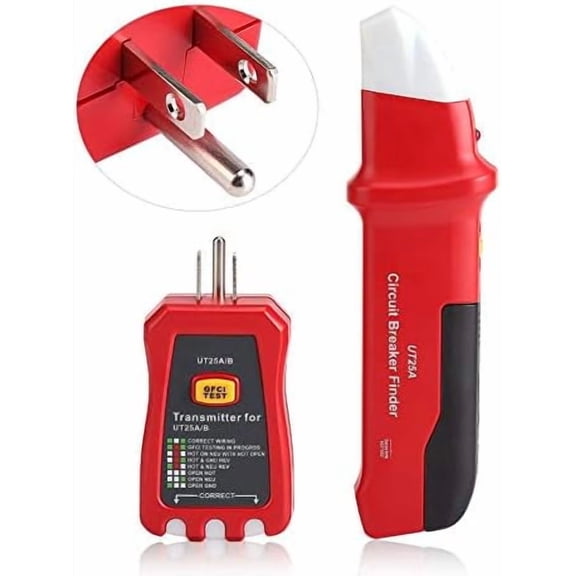 Circuit BREAKER dETECTOR,eLECTRIC cIRCUIT bREAKER tRACER fINDER,dIGITAL cIRCUIT bREAKER fINDER pROFESSIONAL cIRCUIT bREAKER fINDER sENSITIVITY aDJUSTABLE sOCKET tESTER dIAGNOSTIC tOOL