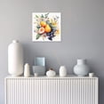 thumbnail image 5 of ZHONGYUTONG Tropical Fruit Canvas Wall Art Pear Grape Pictures Wall Decor Watercolor Fruit Painting for Kitchen Dining Room Framed (18.00" x 18.00"), 5 of 5