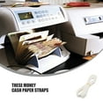 thumbnail image 7 of SWETRACE Money Straps White Paper 400Pcs Set 11.8x0.8in Organizing Cash, 7 of 7